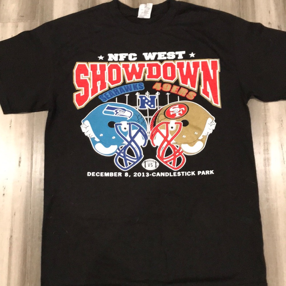 NFL San Francisco 49ers NFC Showdown t-shirt M